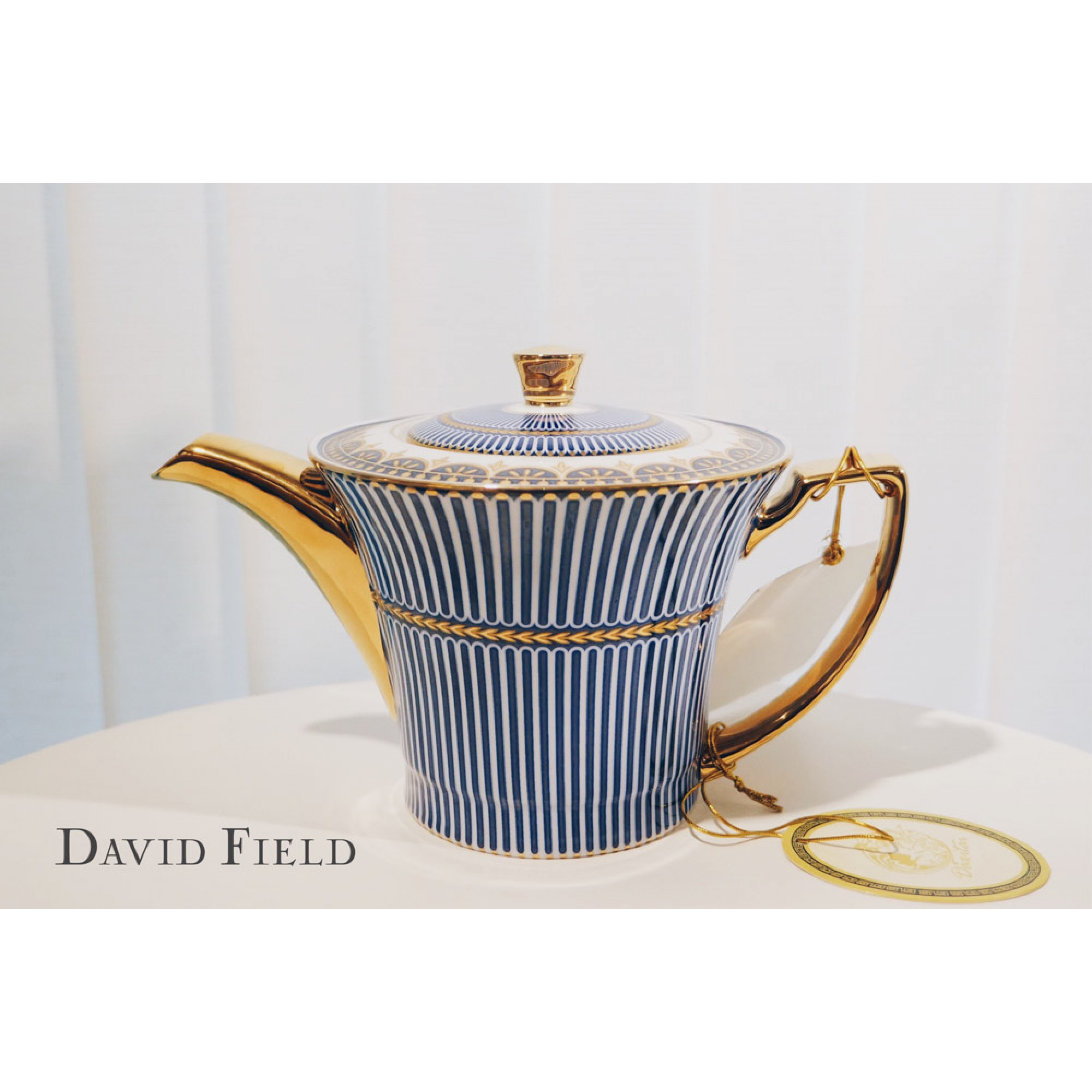 鈷藍色宮廷茶具2