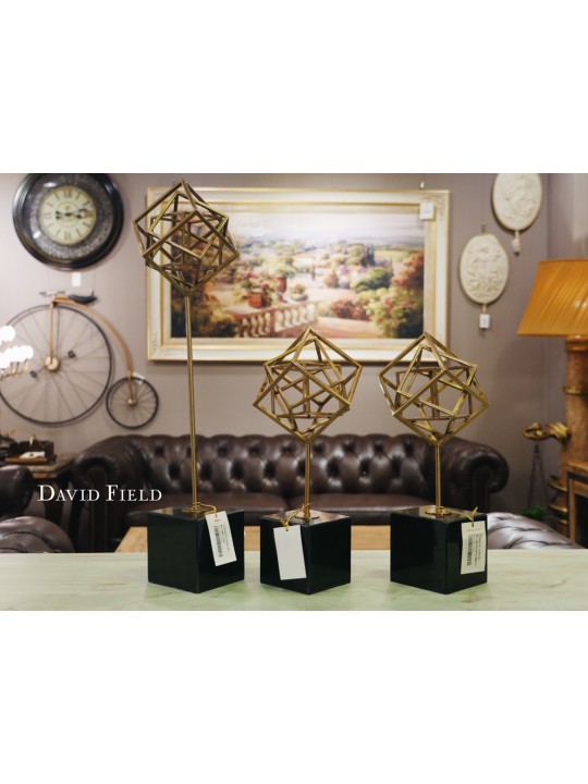 幾何造型擺飾（金）